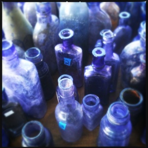Purple Glass Bottles